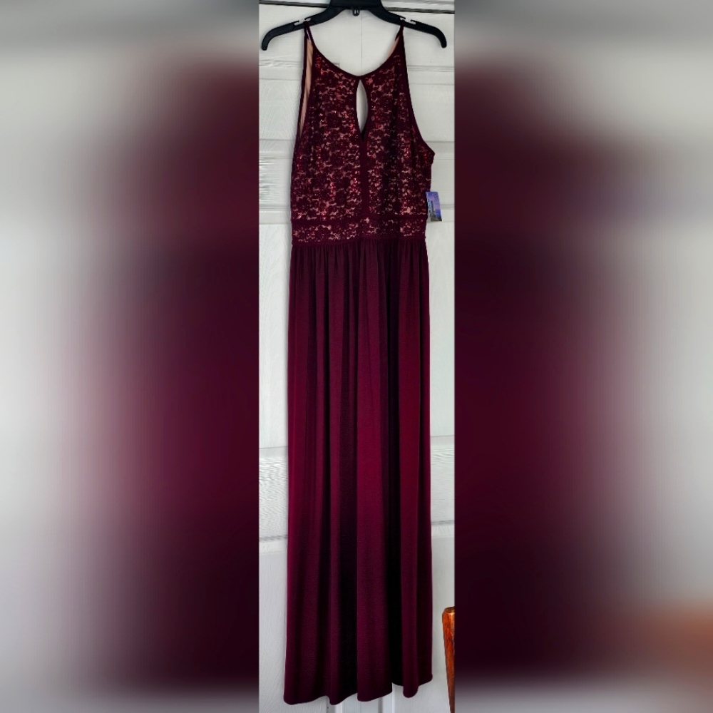 Floor length dress